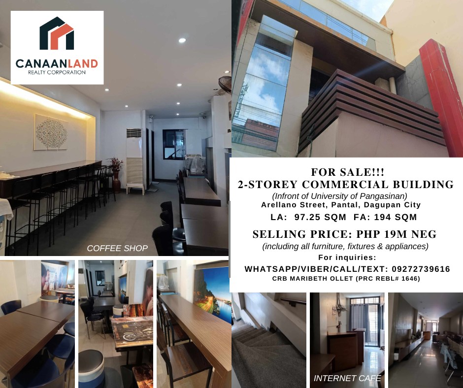 RUSH SALE! PRIME COMMERCIAL PROPERTY IN DAGUPAN CITY PANGASINAN